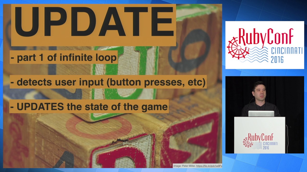 RubyConf 2016 - Attention Rubyists: you can write video games by Cory Chamblin
