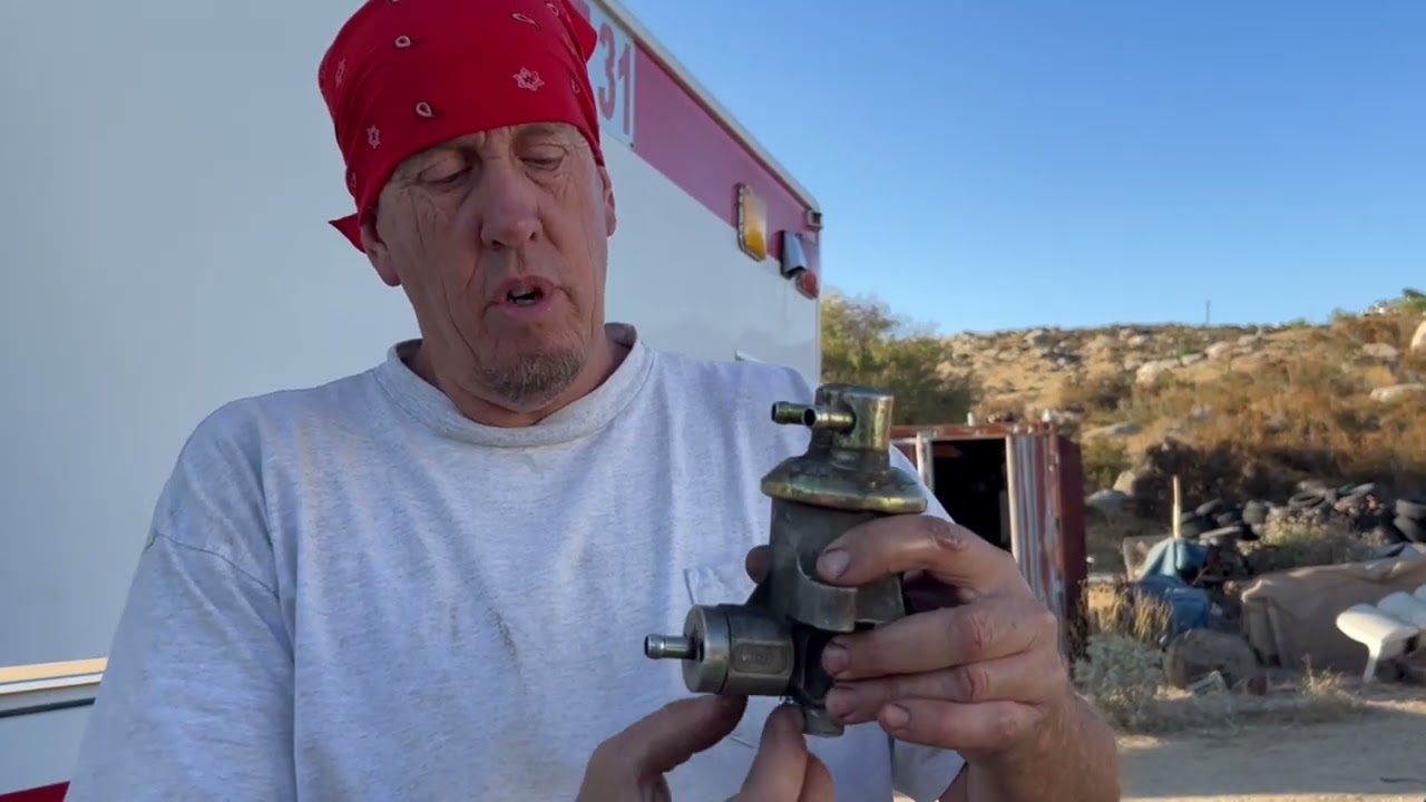 Fuel pump repair broken shaft. 1997 International 7.3l diesel T444E