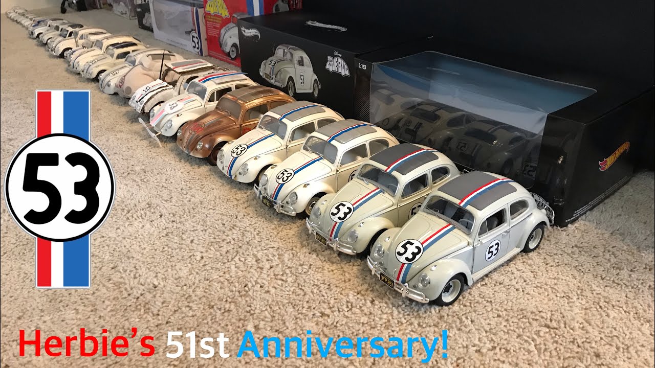 My Entire Herbie Toy Car Collection Part 1