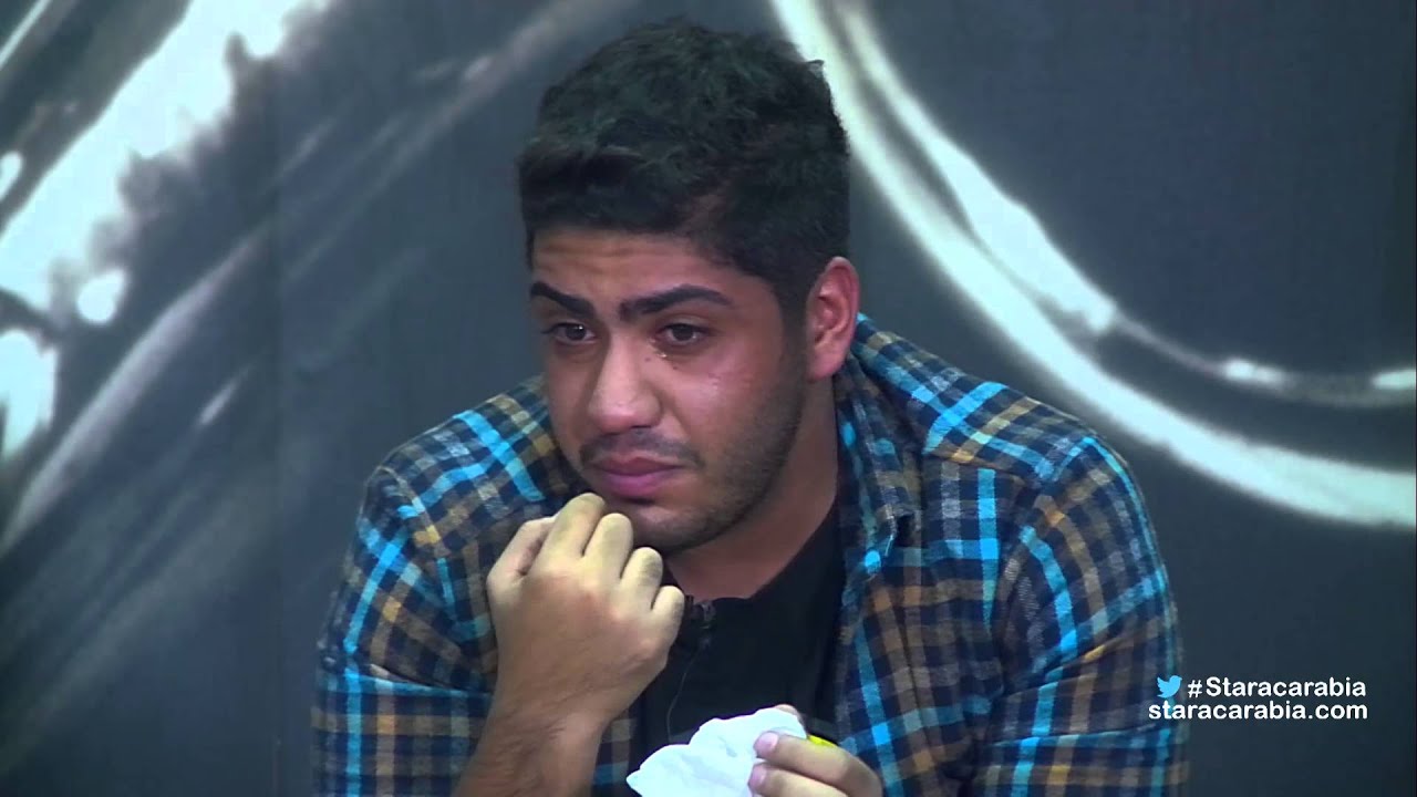 بكاء مرتضى النجم على كرسي الاعتراف في صف المسرح / ستار اكاديمي 11 - 25/10/2015