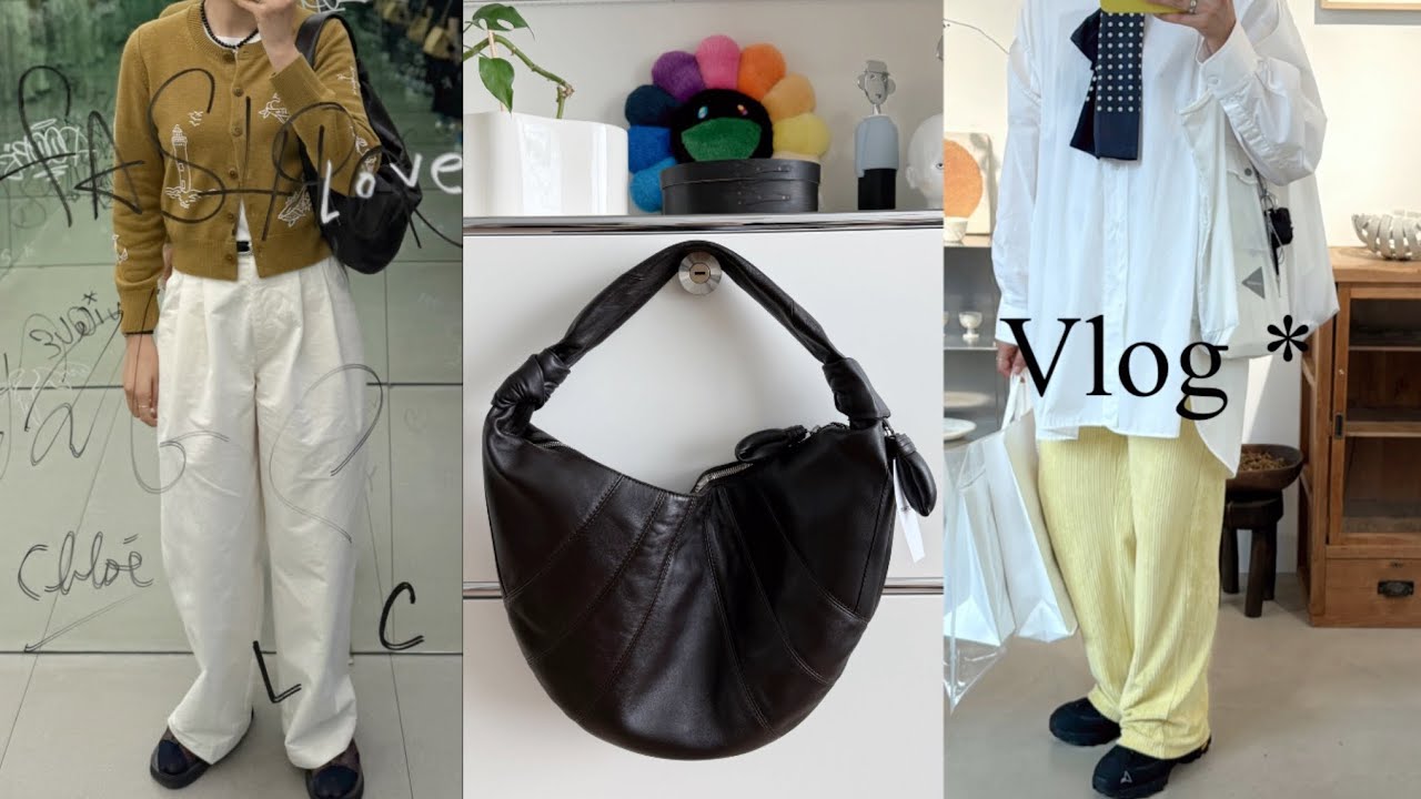 Vlog | 고효 | 결국 르메르 포춘백🥐 | SEA NY, 낫띵리튼, LFM, Baserange 여름을 향한 쇼핑 하울🌹 | 새로운 발견✨ 문리, 이시이