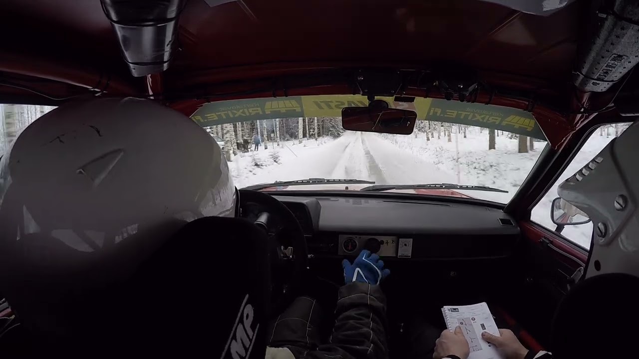Historic Tuuri Ralli Ek4 in-car                    Tomi Saari & Martti Yli-Sakia