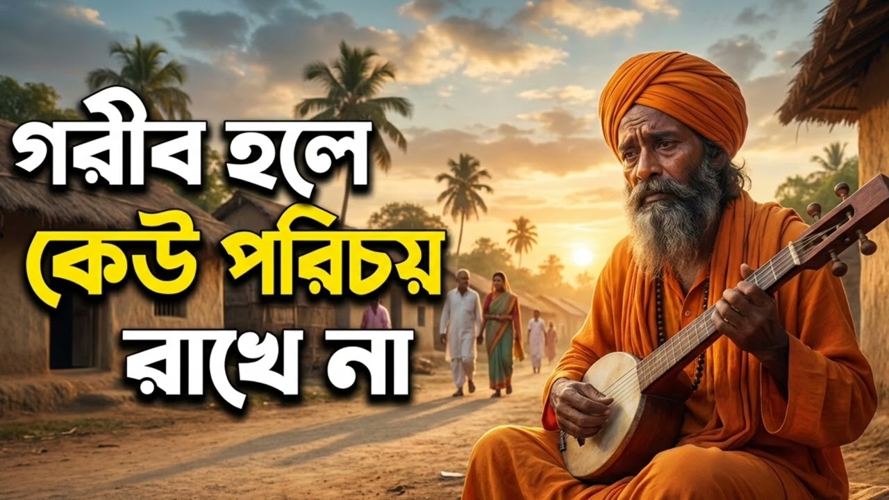 গরীব হলে কেউ পরিচয় রাখে না। Gorib hole keu porichoy rakhe na.