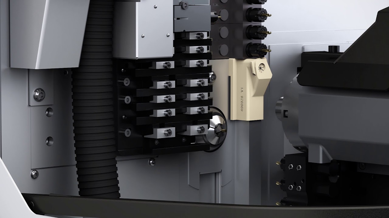 Tornos SwissNano - Counter spindle centering