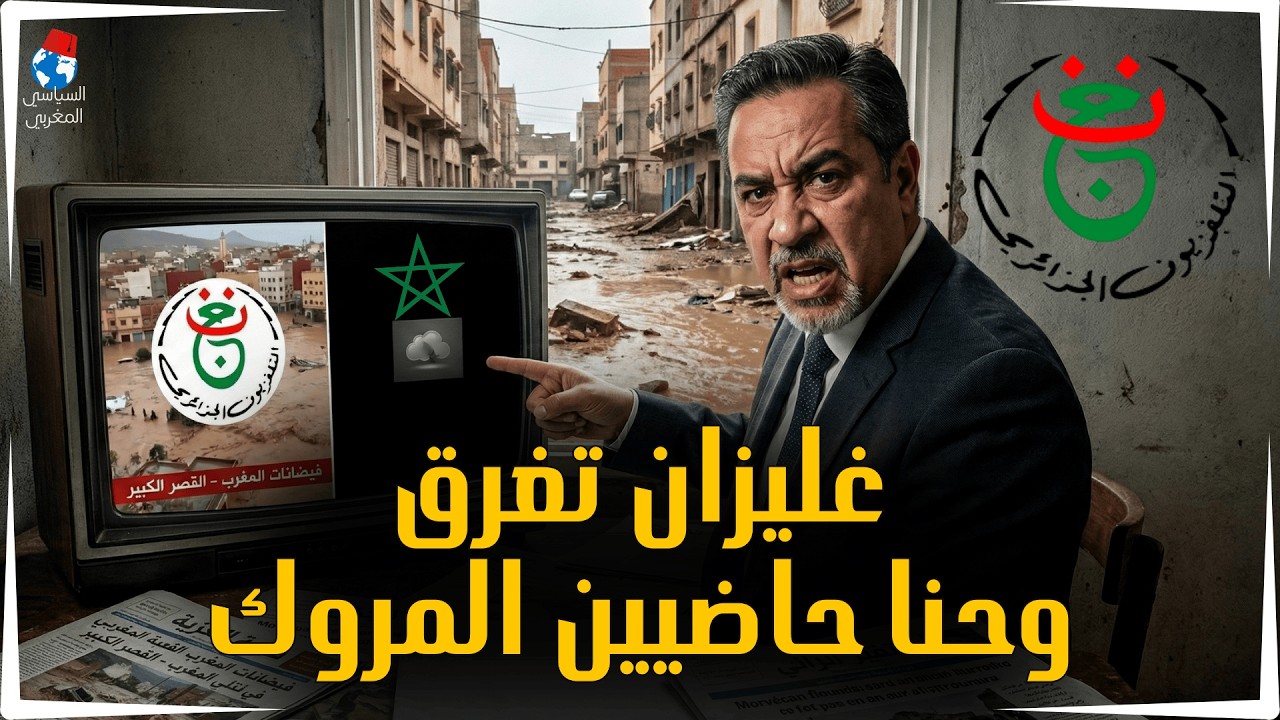 صرخة إعلامي جزائري ركزتم على فيضانات القصر الكبير ونسيتم أن غليزان تغرق!