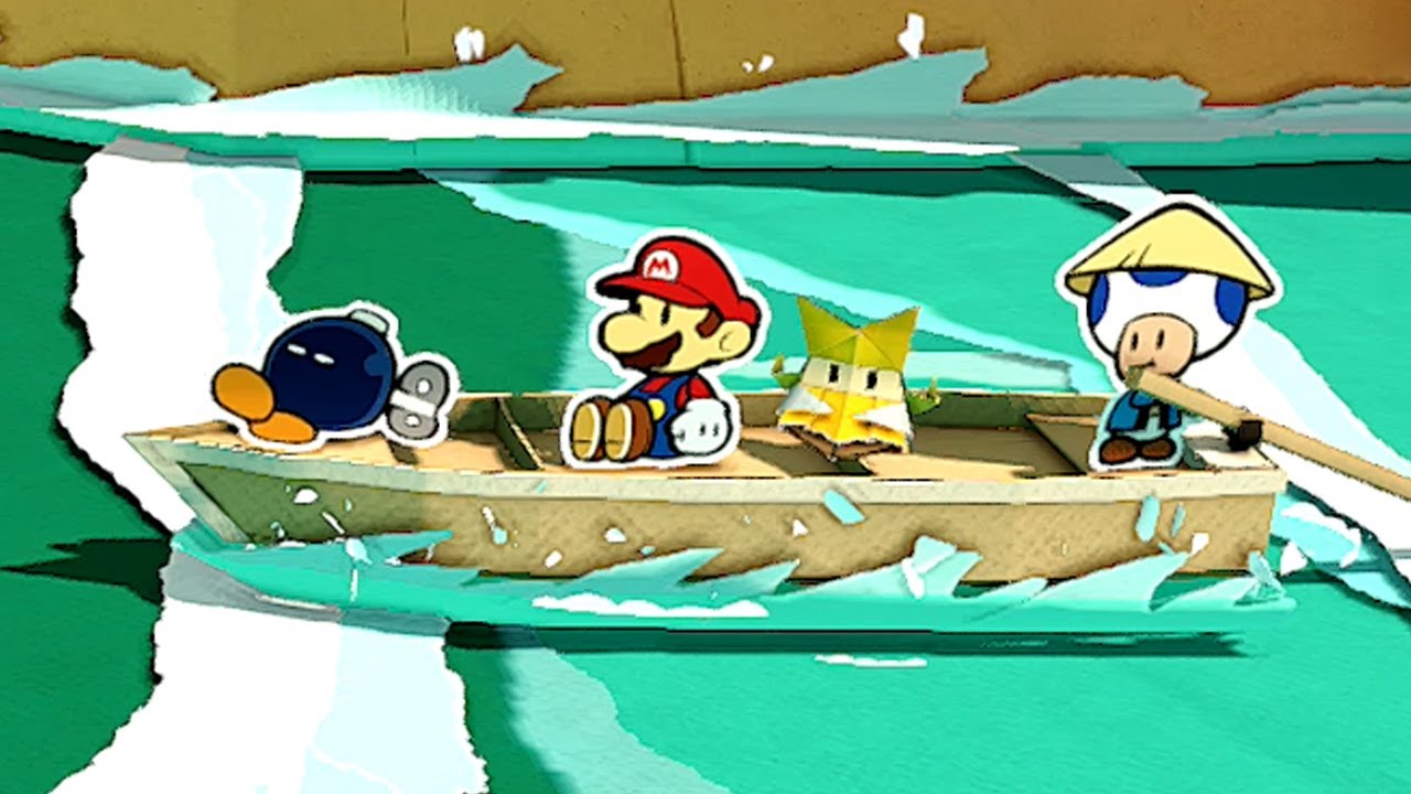 Eddy River - Paper Mario: The Origami King Walkthrough