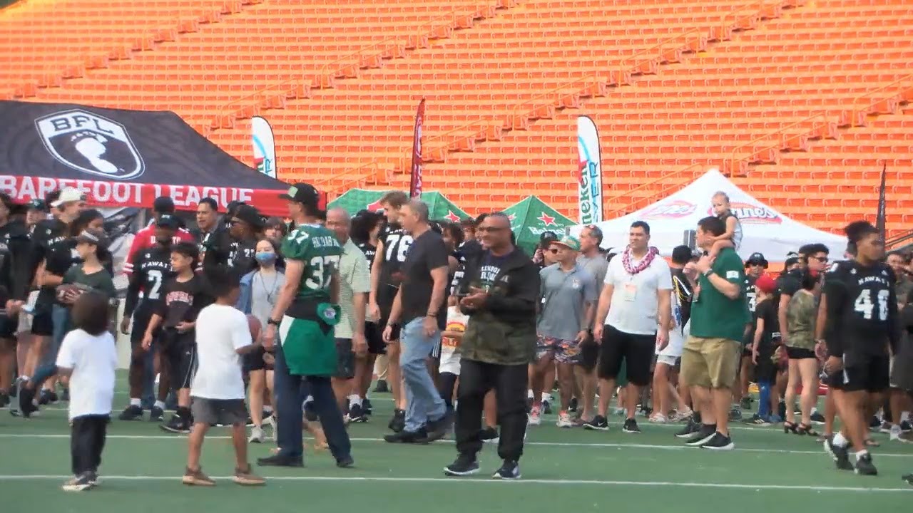 Hawaii residents, sports fans bid a final farewell to Aloha Stadium