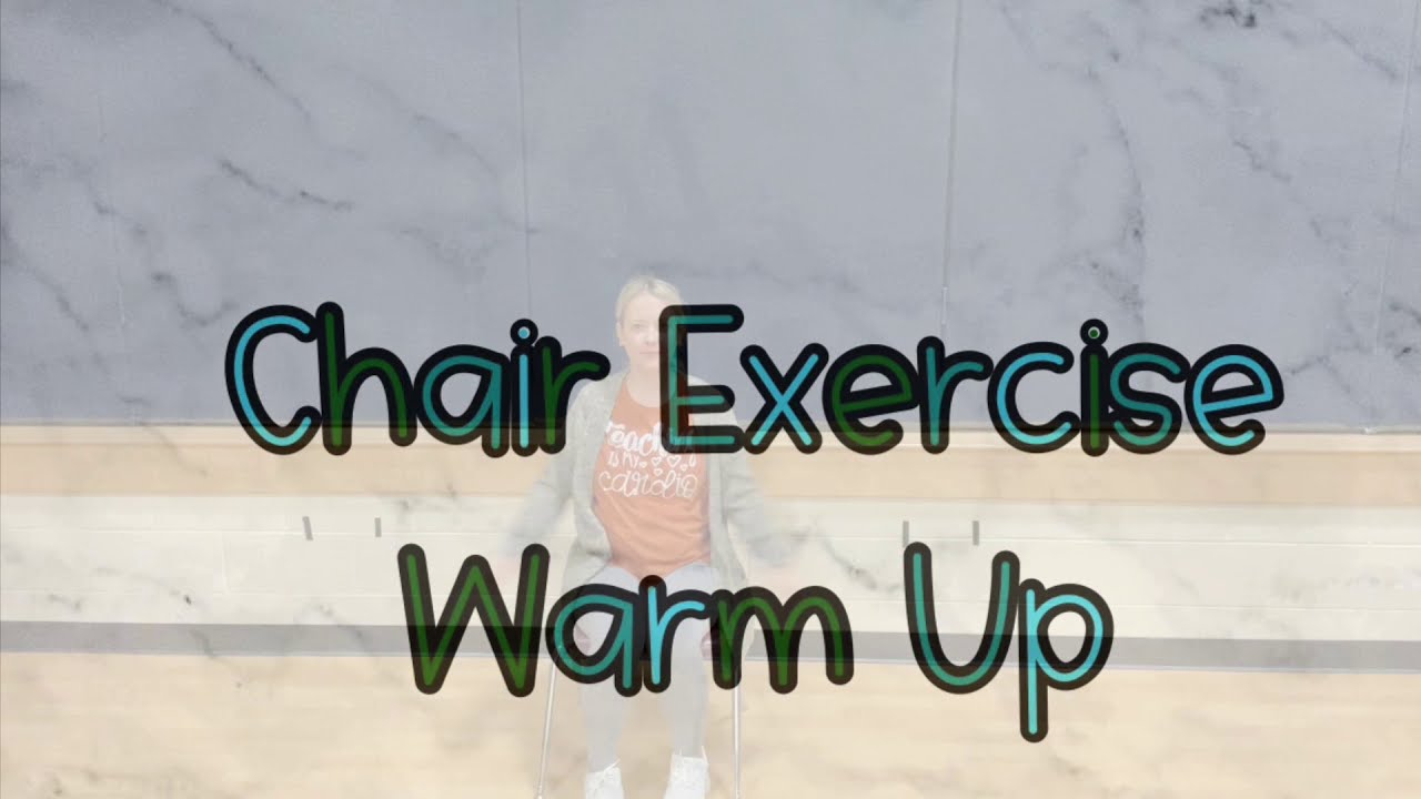 Chair Exercise Warm Up | Socially Distant PE | PE with limited equipment | Adapted PE Warm up