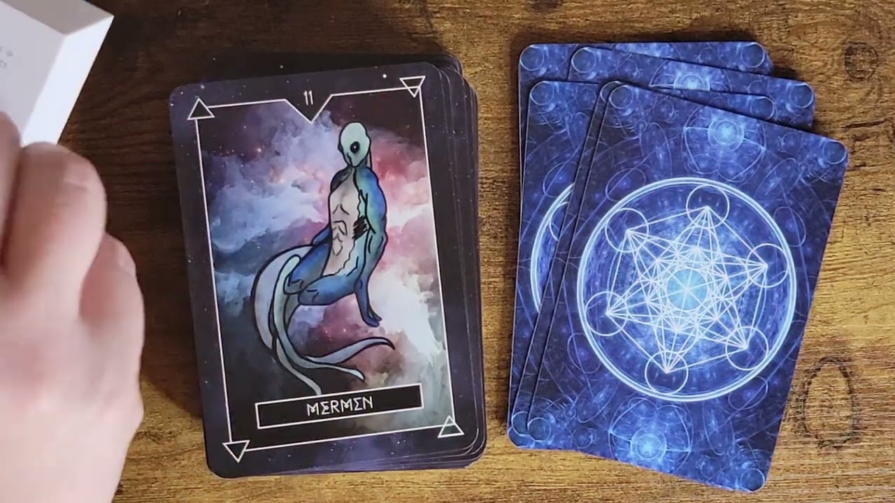 New Release:  Aether Creatures Oracle Cards by Teal Swan 'UNBOXING'