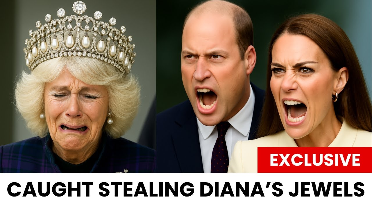 Queen Camilla Caught Stealing Diana's Jewels by Kate (Watch What Happens Next?)