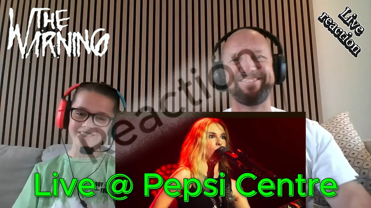 The Warning - Dust to dust/Dull Knives (Live from Pepsi centre)...Father/son first time reaction