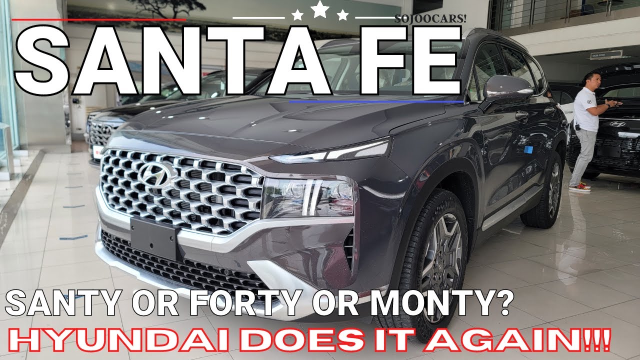 2022 New Hyundai Santa Fe 2.2L Diesel GLS 8 DCT - [SoJooCars]