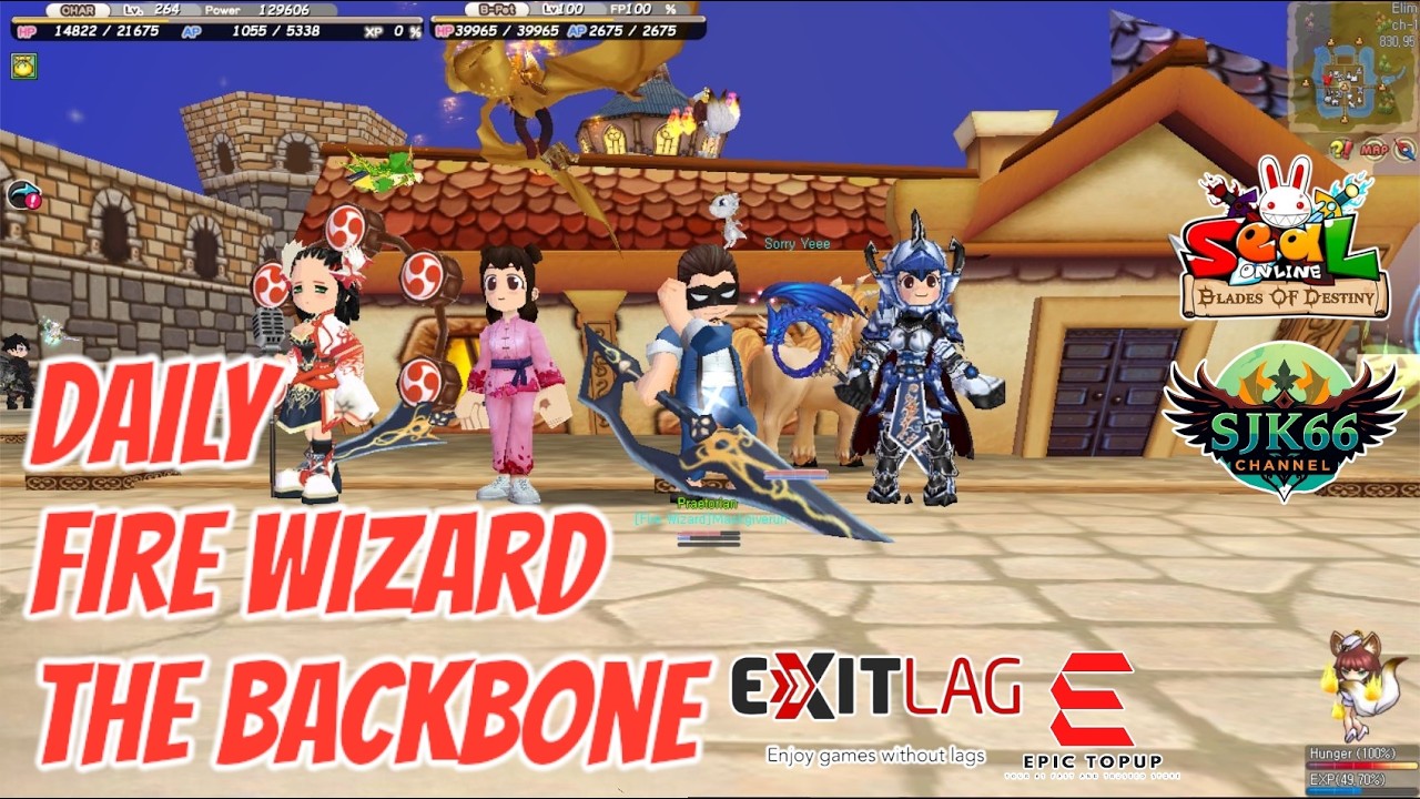 SEAL BOD - Daily Firewizard, Giveaway Exitlag Code 7d #Ramadhan #day24