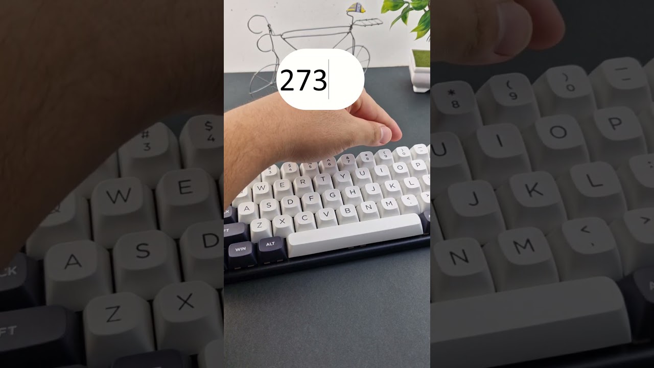 typing trick | #keyboard #asmrkeyboard #mechanicalkeyboard #typingtrick #word #wordtricks