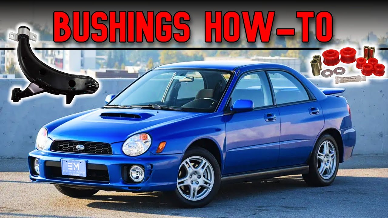 Инструкция: замена передних втулок (подвеска Subaru Impreza WRX 2003 г.)