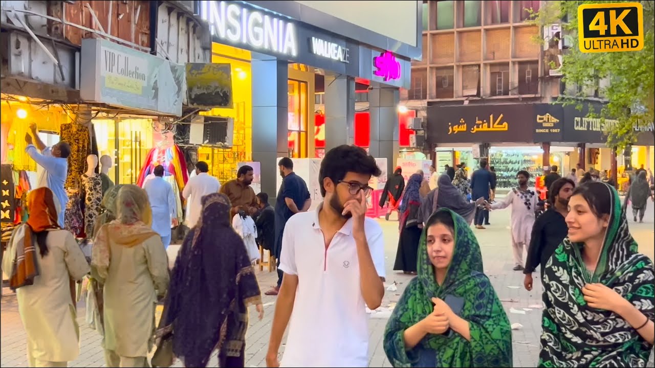Luxurious Shopping in Liberty Market Lahore 🇵🇰 | Gulberg III Walking Tour 4K