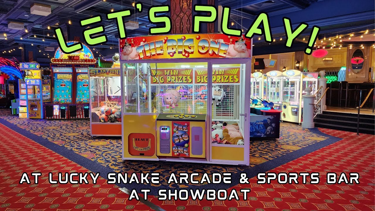 Game On: Lucky Snake Arcade & Sports Bar at Showboat