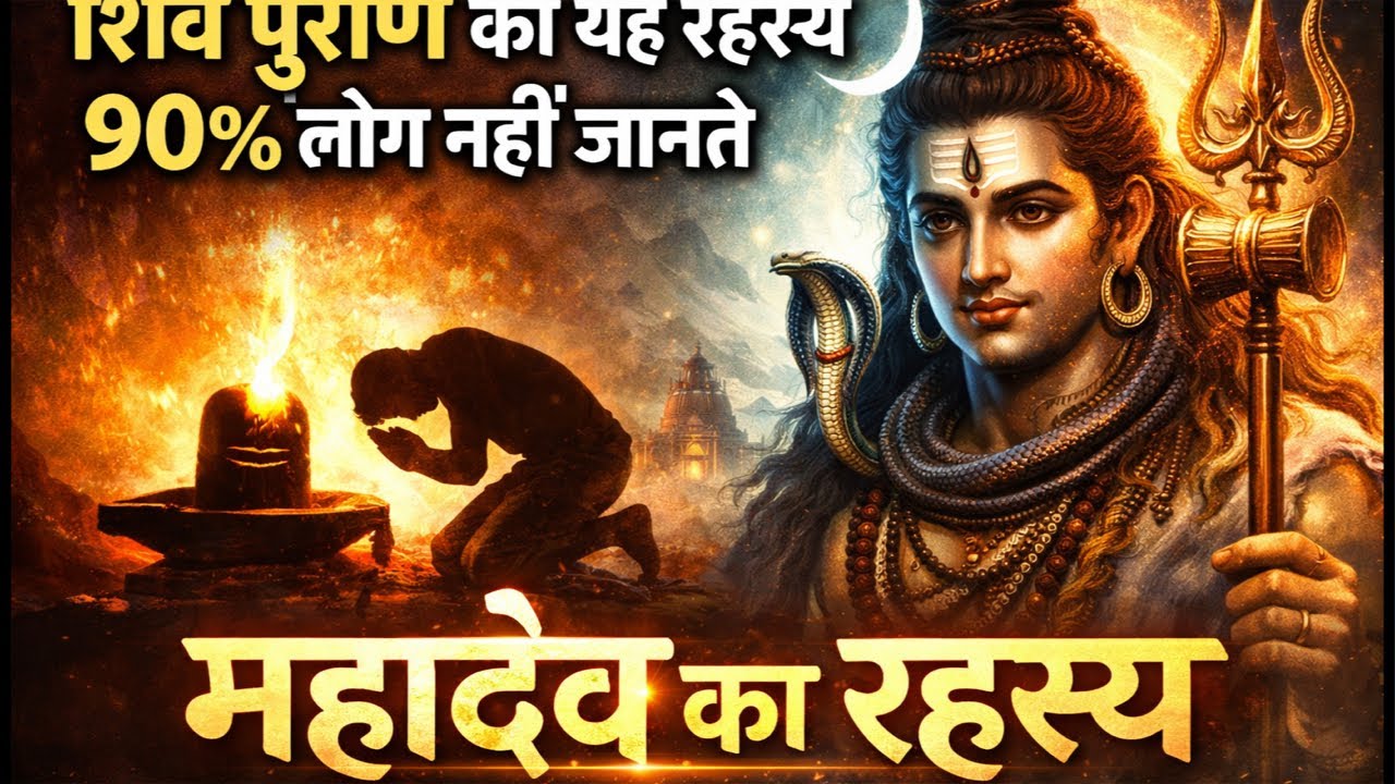 शिव पुराण का यह रहस्य 90% लोग नहीं जानते | भोलेनाथ की अद्भुत कथा|| “महादेव का रहस्य”