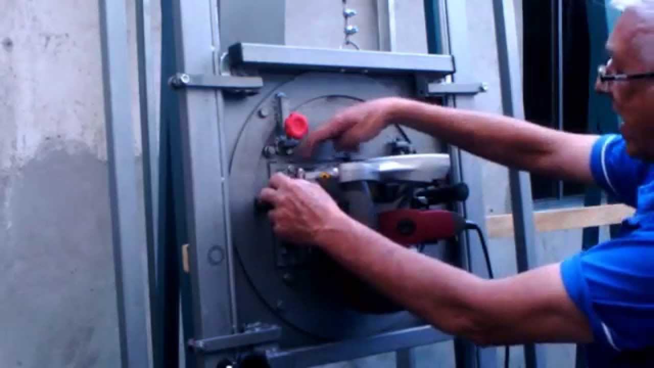 Seccionadora vertical caseira 5