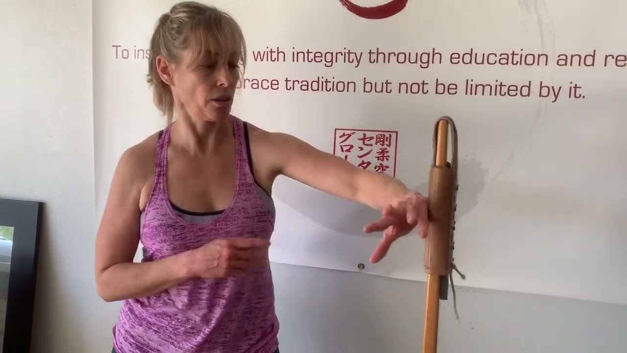 Michelle Sensei Sanchin Shime & Makiwara