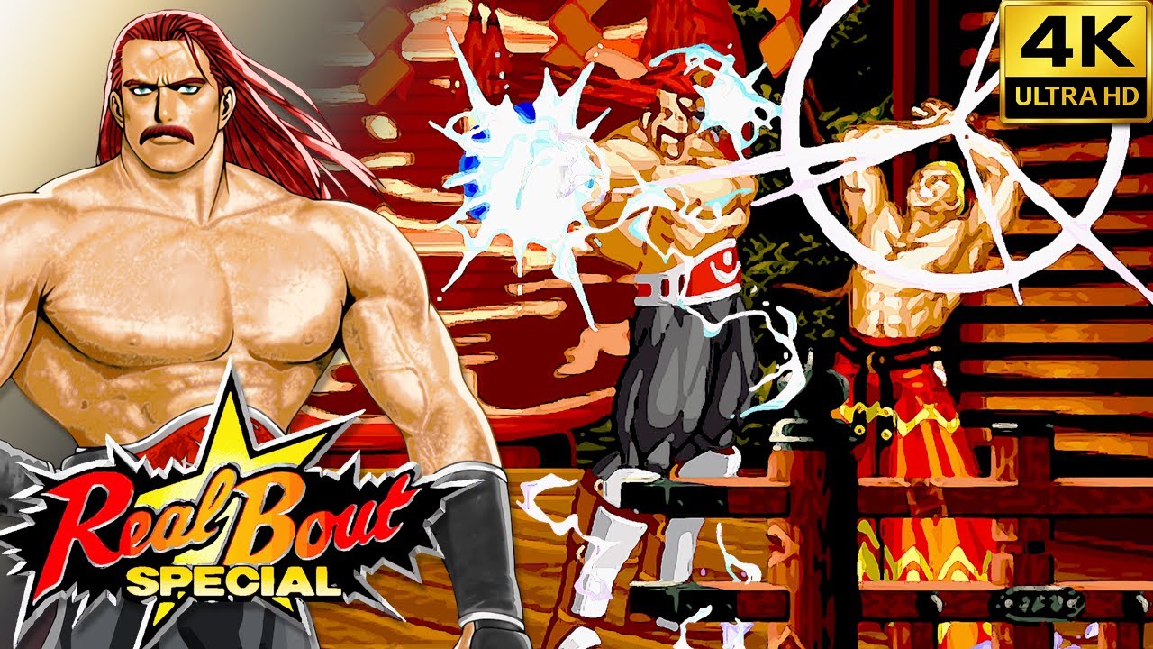 Real Bout Fatal Fury Special (1997 / Arcade)｜Вольфганг Краузер (2P Color)｜UHD 4K 60FPS