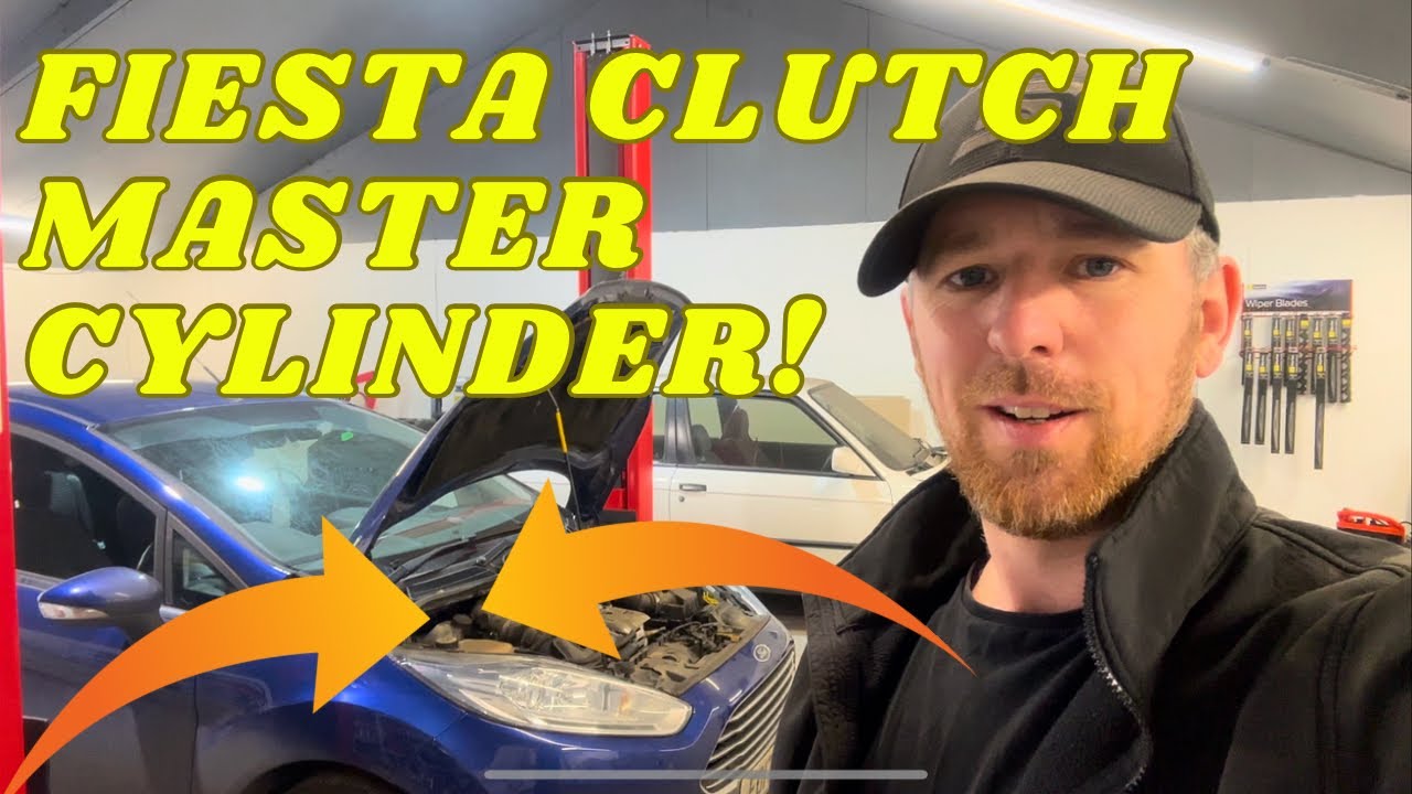 Как заменить главный цилиндр сцепления Ford Fiesta 1L EcoBoost