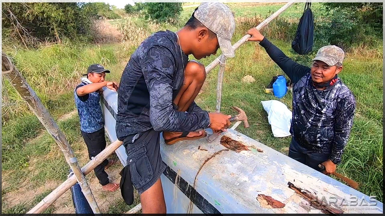 EP504-Part1 - Pagmasilya ng Bangka | Masayang Kwentuhan at Kainan