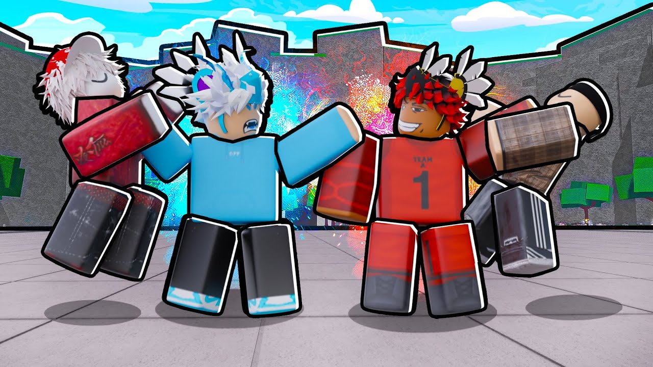 I 2v2'D with FLORIZ In Roblox The Strongest Battlegrounds