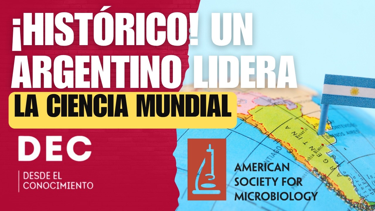 Hito histórico: un científico argentino presidirá la Sociedad Americana de Microbiología
