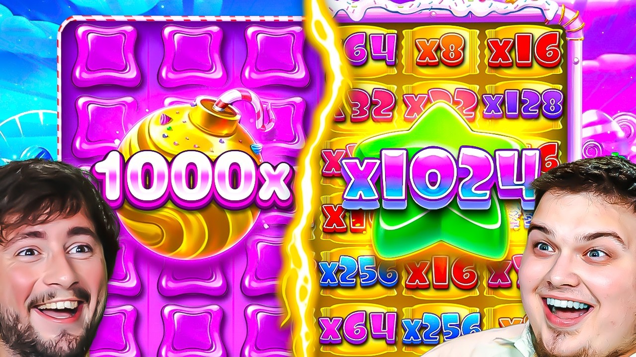 SWEET BONANZA 1000 против SUGAR RUSH 1000!