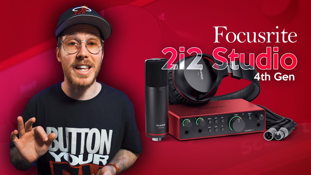 El primer KIT PROFESIONAL para HOME STUDIO? (Focusrite Scarlett Studio 2i2 4th Gen)
