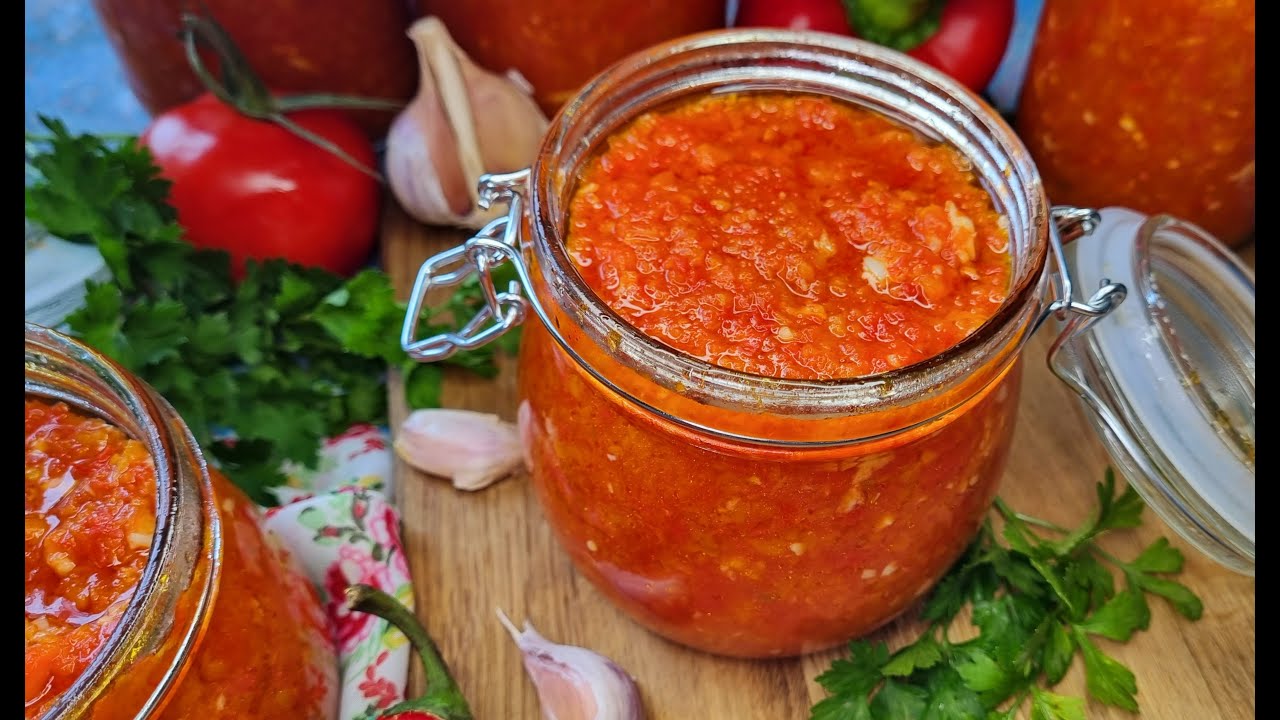 ADJICĂ/SOS PICANT/RETETA MOLDOVENEASCA a anilor'70 CEA MAI DELICIOASA!АДЖИКА/МОЛДОВСКИЙ РЕЦЕПТ 70-х!