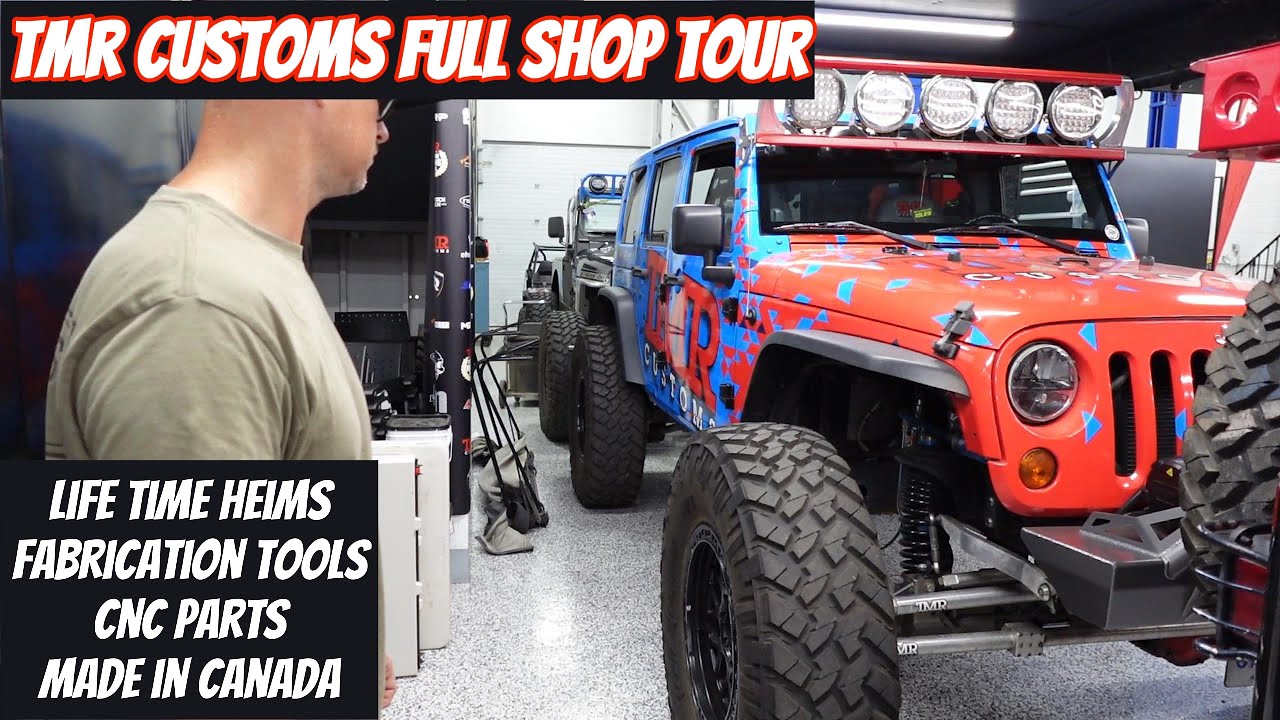 TMR Customs Behind The Scenes And The Parts-Full Shop Tour