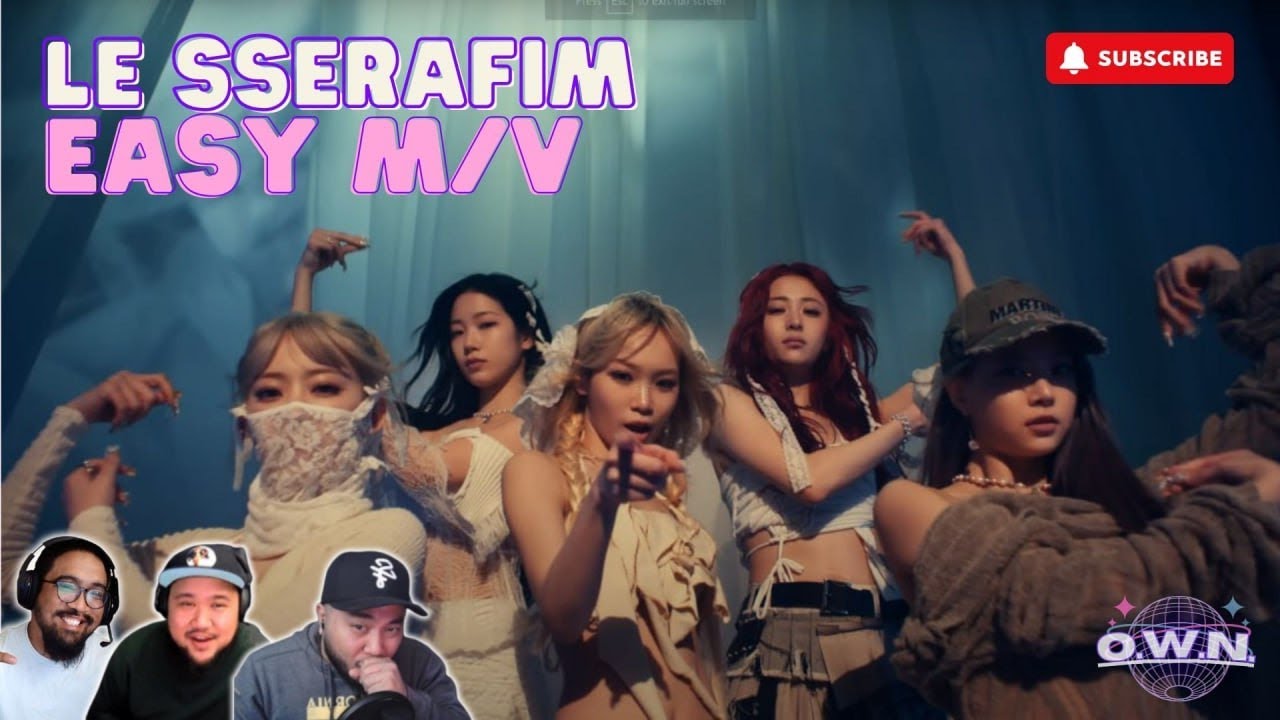 LE SSERAFIM (르세라핌) - 'EASY' MV - REACTION! - ITS FINALLY HERE!
