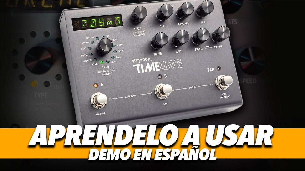 Así se usa el TIMELINE de Strymon Fácil y Sencillo | Demo en ESPAÑOL ► Sebastian Mora