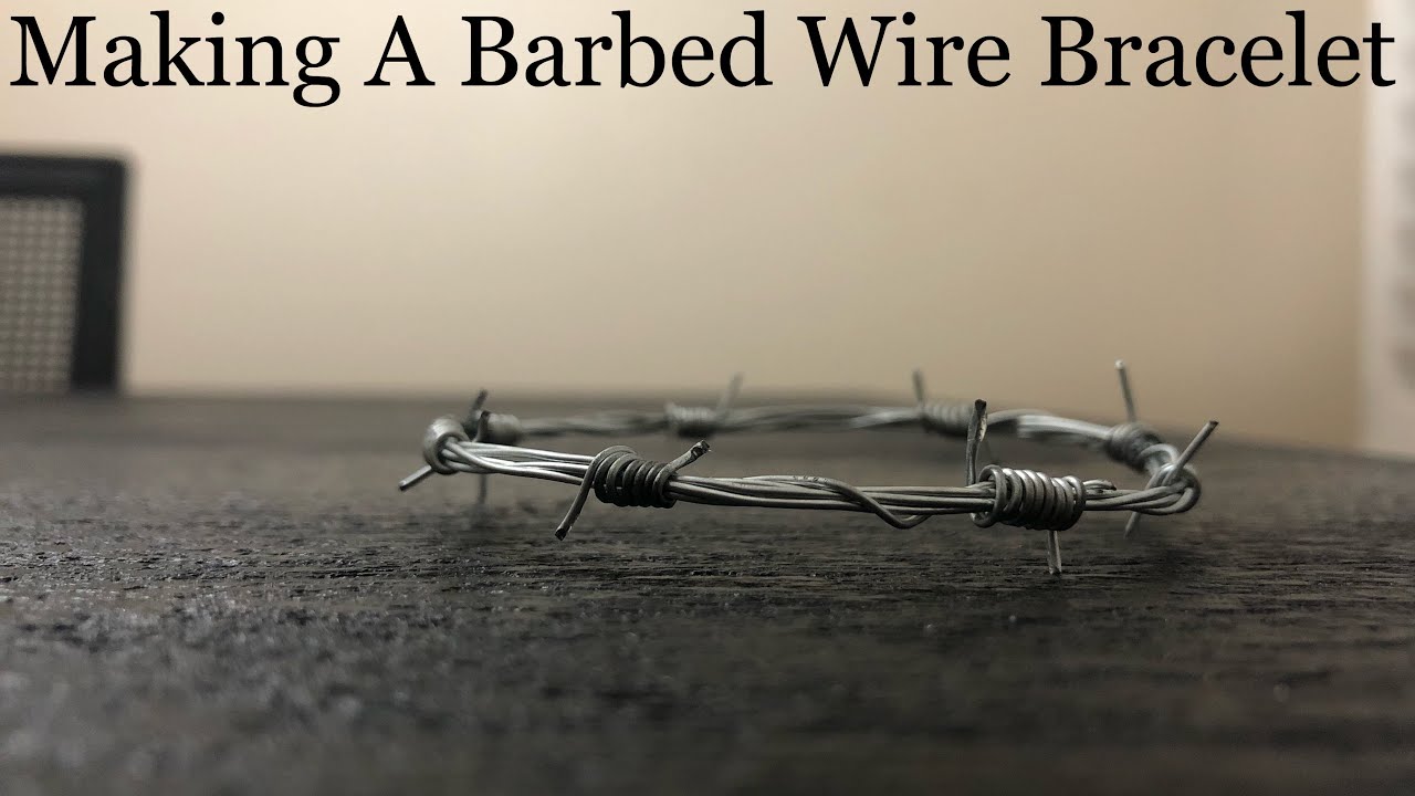 Making a Barbed Wire Bracelet