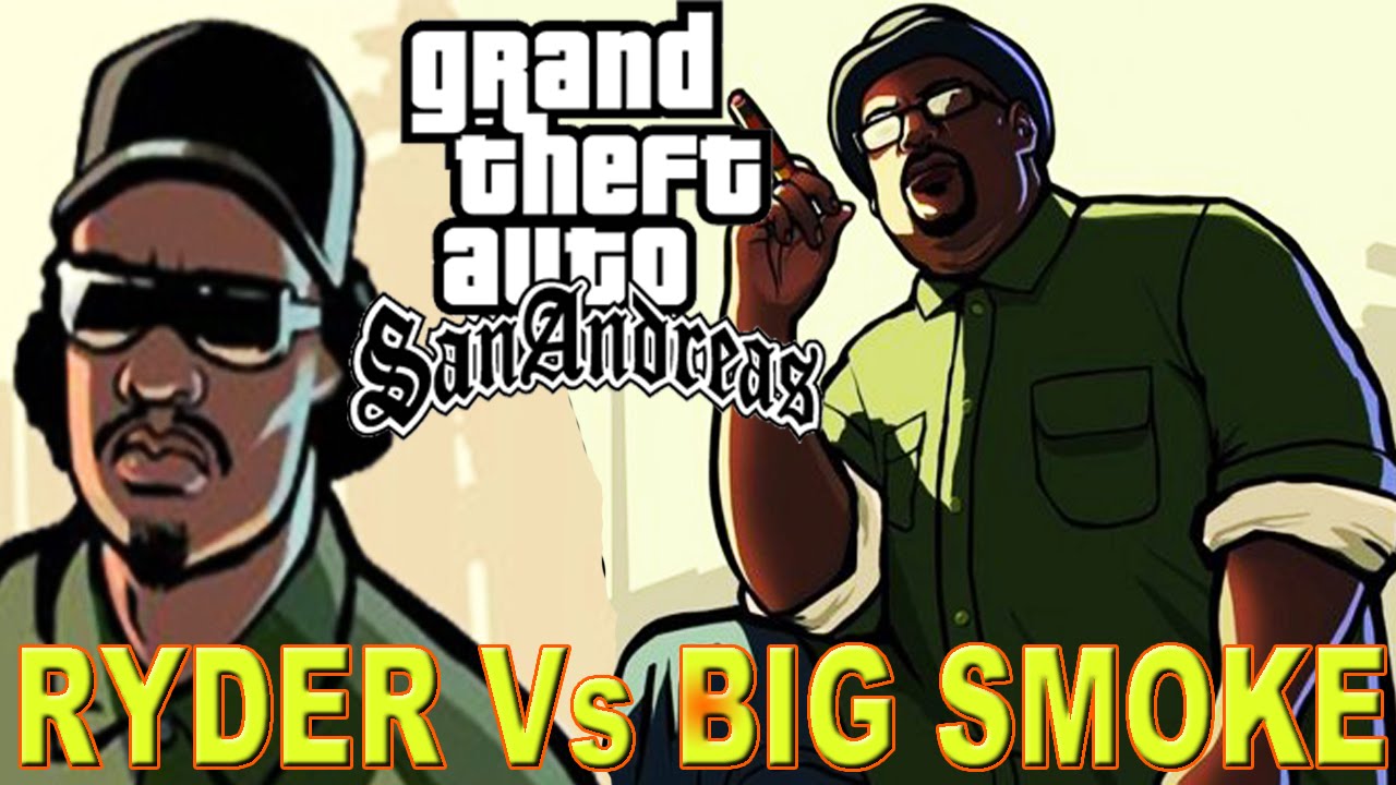 GTA San Andreas - RYDER Vs BIG SMOKE! ALTAS TRETAS (Mod Mission)