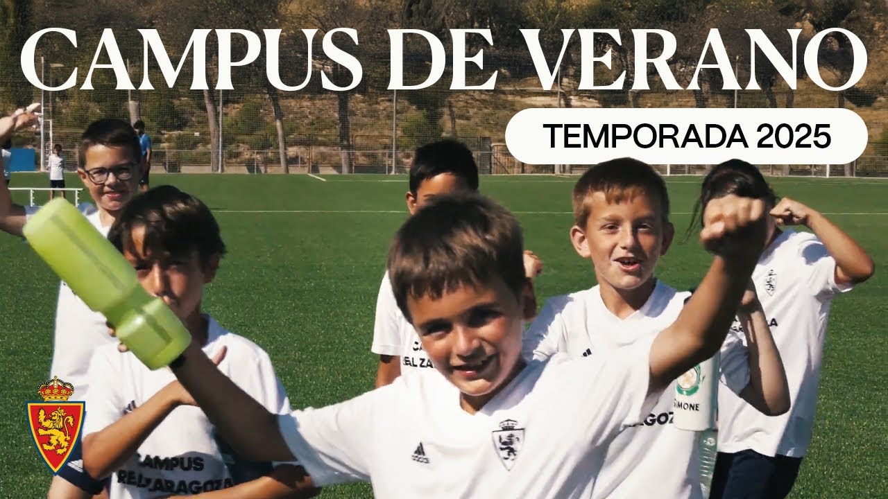 La Ciudad Deportiva acoge el Campus de Verano 2025 | Real Zaragoza