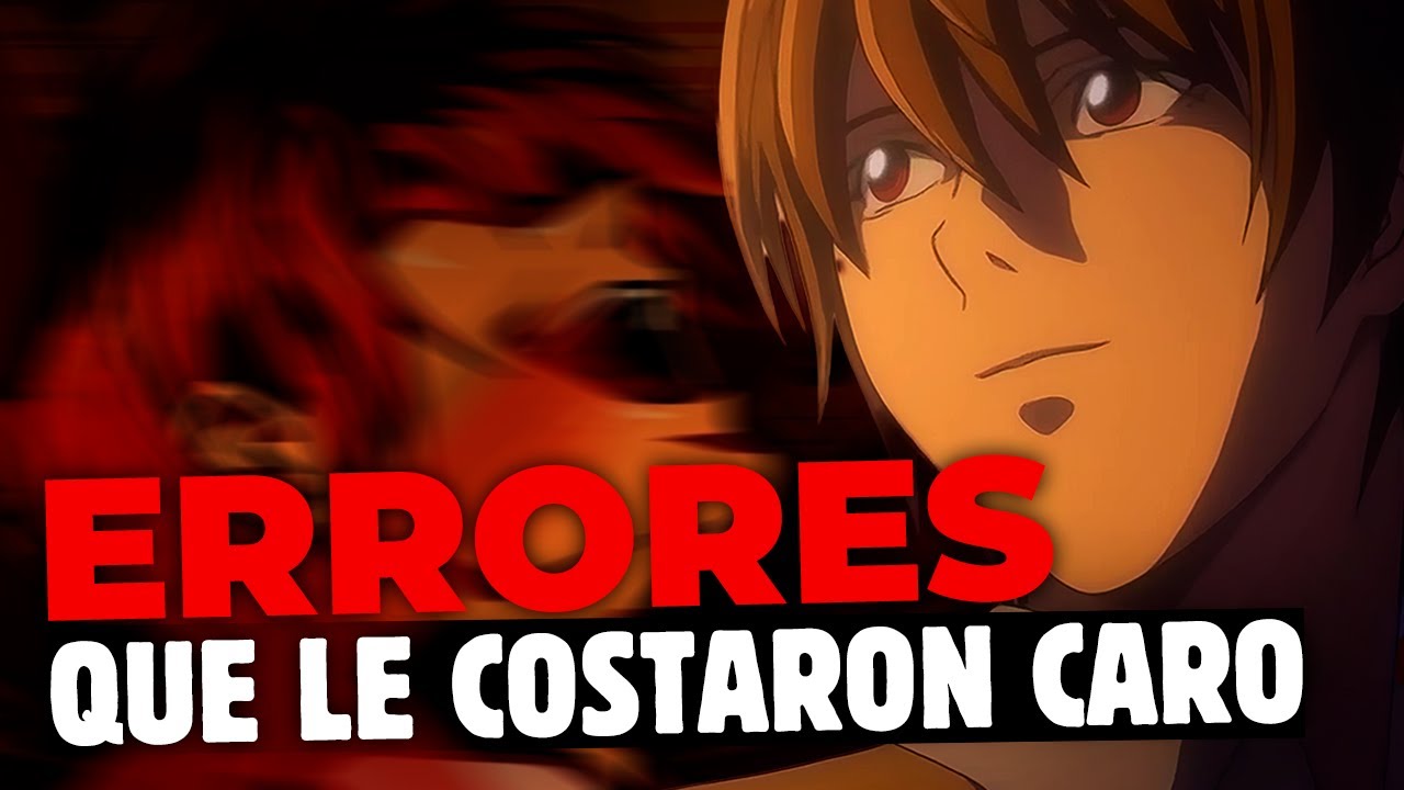 Los Peores ERRORES de Light Yagami || Death Note