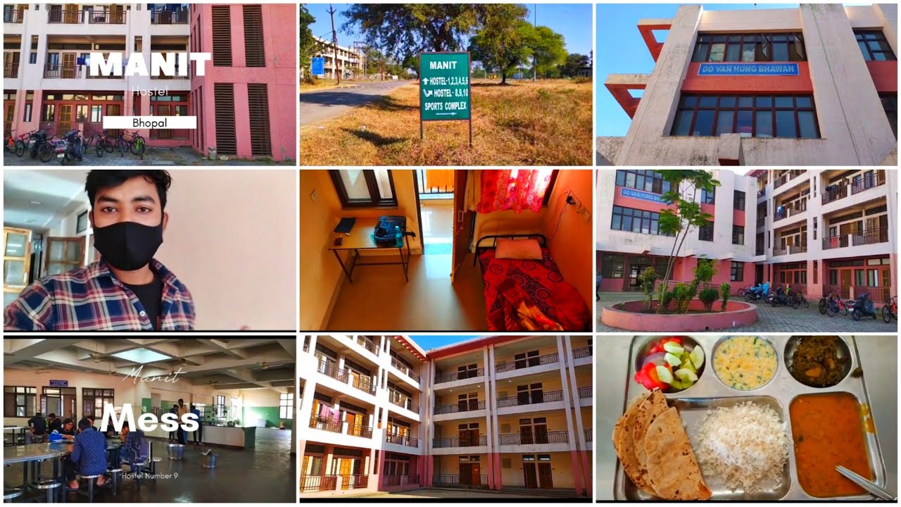 MANIT Bhopal Boys Hostel Tour | Room | Mess | Campus | Sports | Hostel Life | By ATUL SINGH |