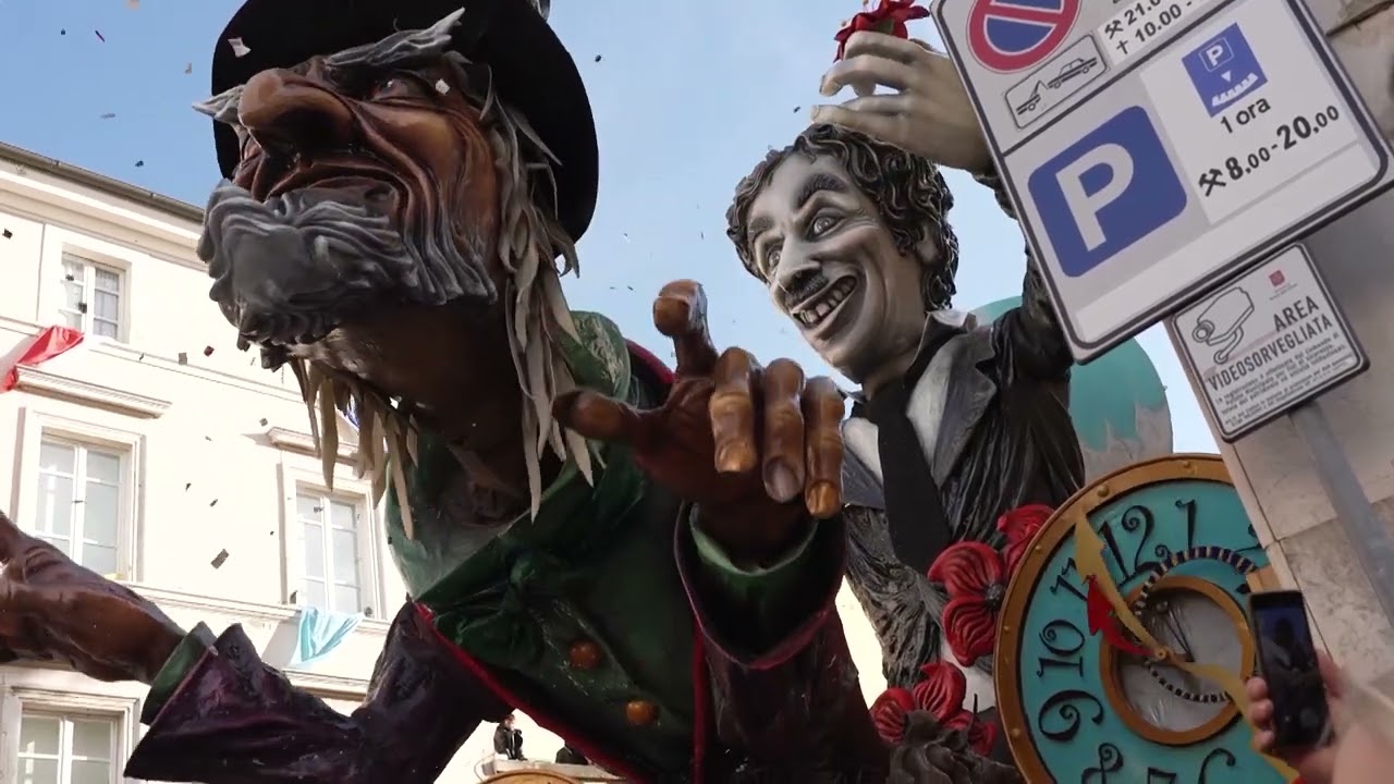 Carnevale di Foiano, la prima uscita dei carri