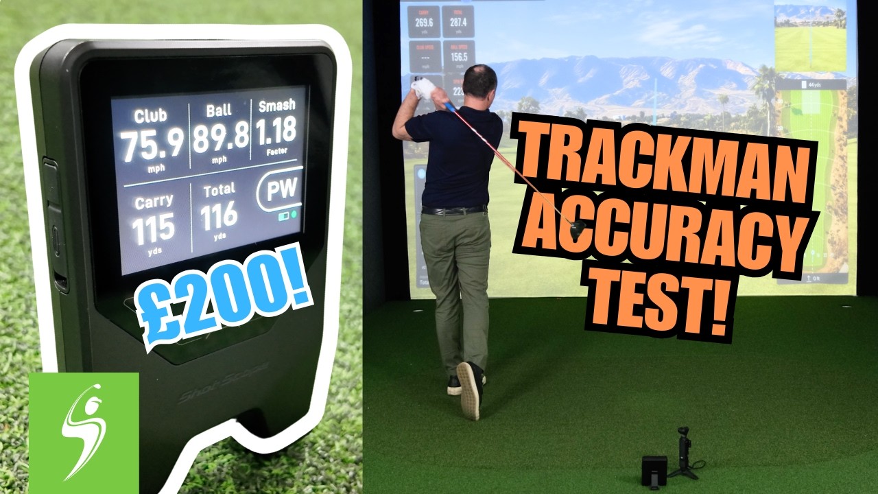 Shot Scope LM1 Hands-On Demo! - (Trackman IO Accuracy Test)