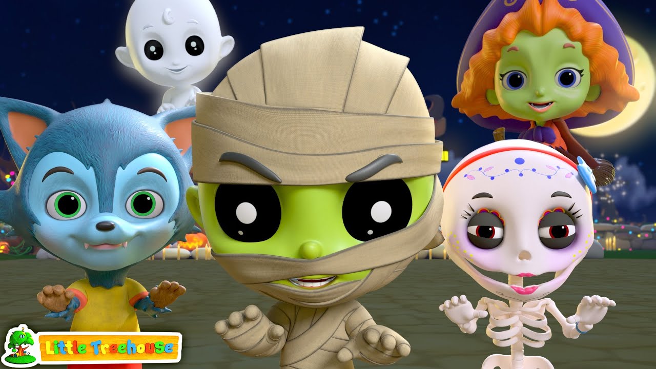 Old McJoe Had a Spooky Farm | Halloween Songs | Spooky Nursery Rhyme | Kids Cartoon Videos