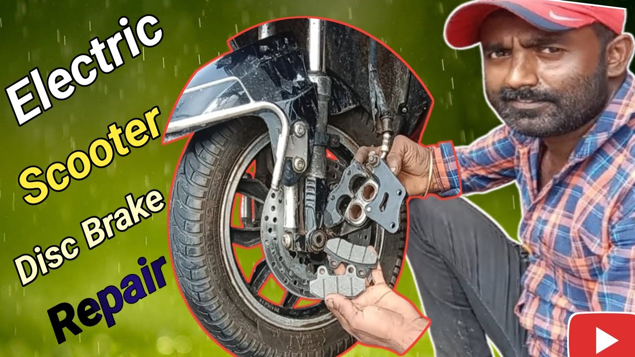 Electric Scooter Disc Brake Repair | How To Fix Brakes In Electric Scooter