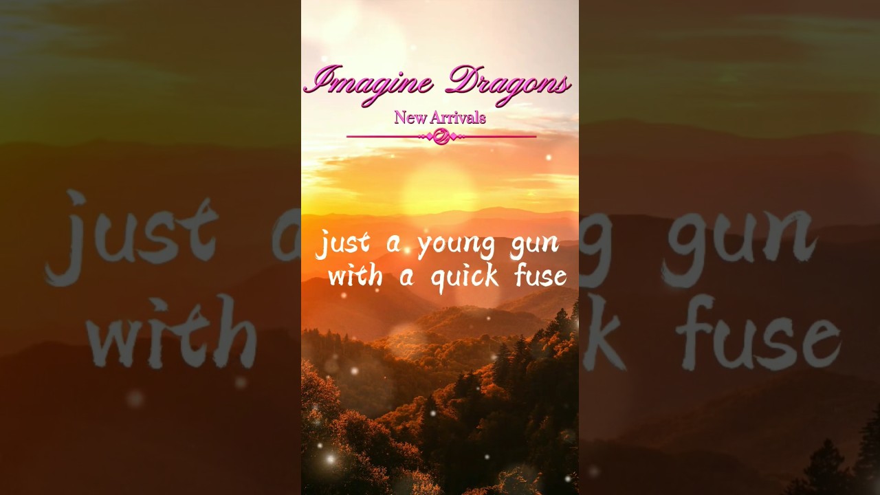 Imagine Dragons - Thunder (Lyrics vedio) 