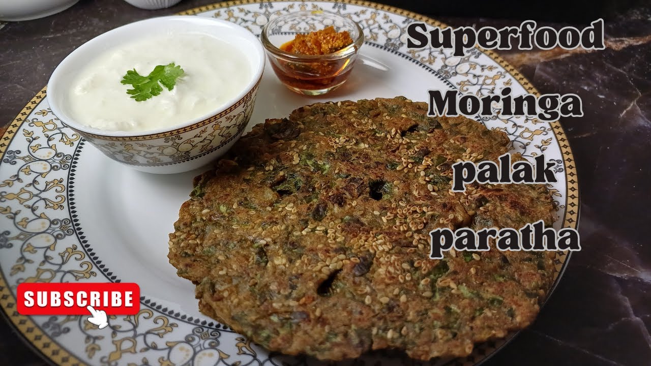 Moringa Palak Millet Paratha 🌿Trending Healthy Millet Recipe 🔥
