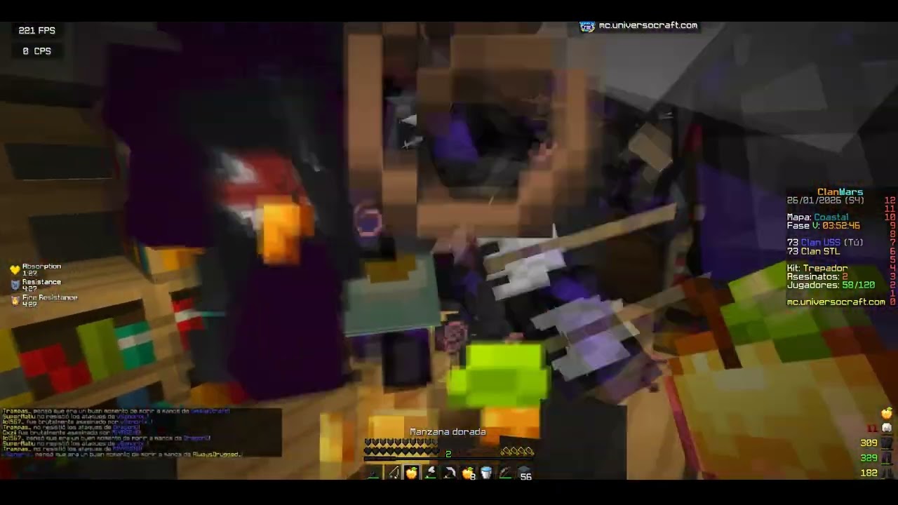 DESTRUYE EL NEXUS CLAN WAR | USS - STL - DS | UNIVERSOCRAFT  [4 horas viendo, 5 minutos Atacando]