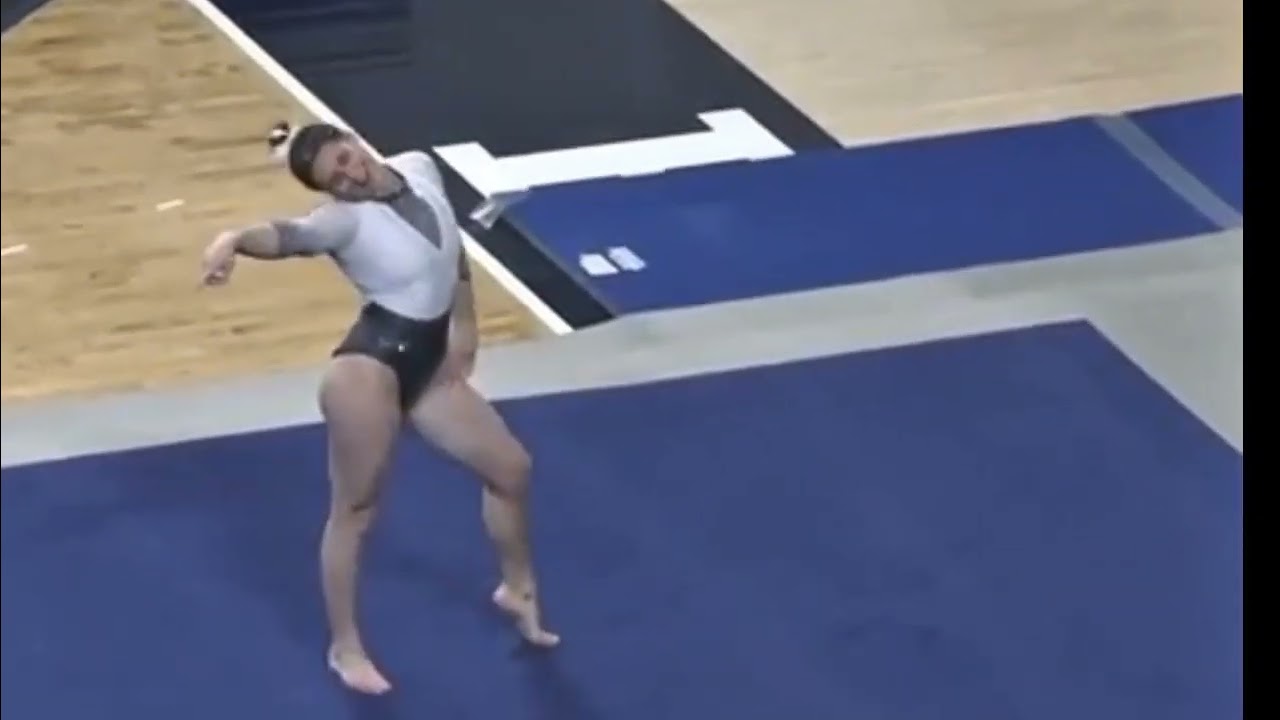 Stacy Boss best college gymnast floor routines 2026 New Hampshire ivy league 
