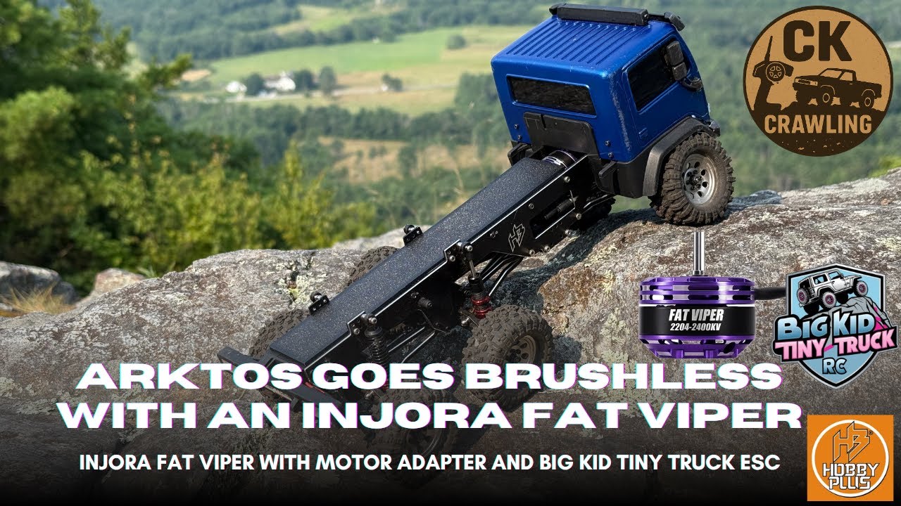 Hobby Plus Arktos 6x6 переходит на бесщеточный режим