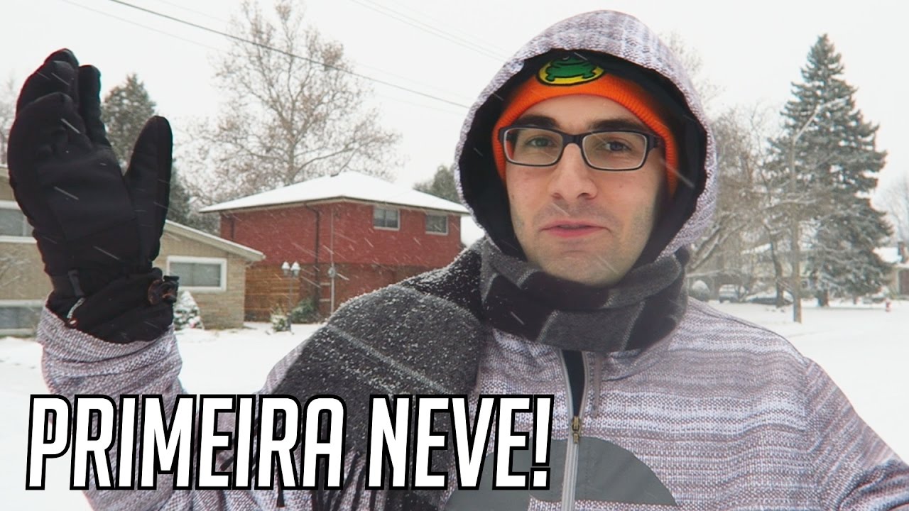 PRIMEIRA NEVE DA ESTAÇÃO!!!